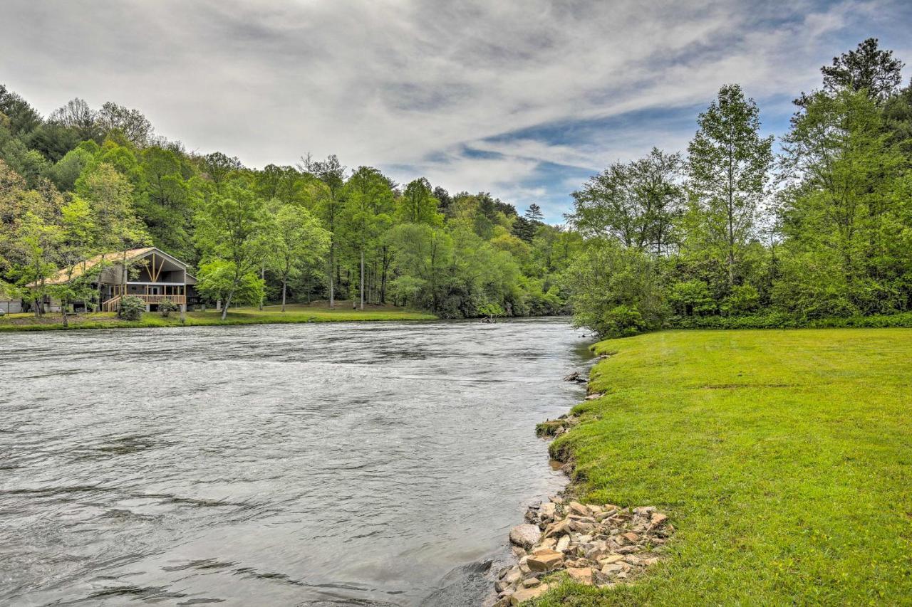 Cozy Riverfront Cabin With Fire Pit Fish And Explore! Villa Murphy Eksteriør billede